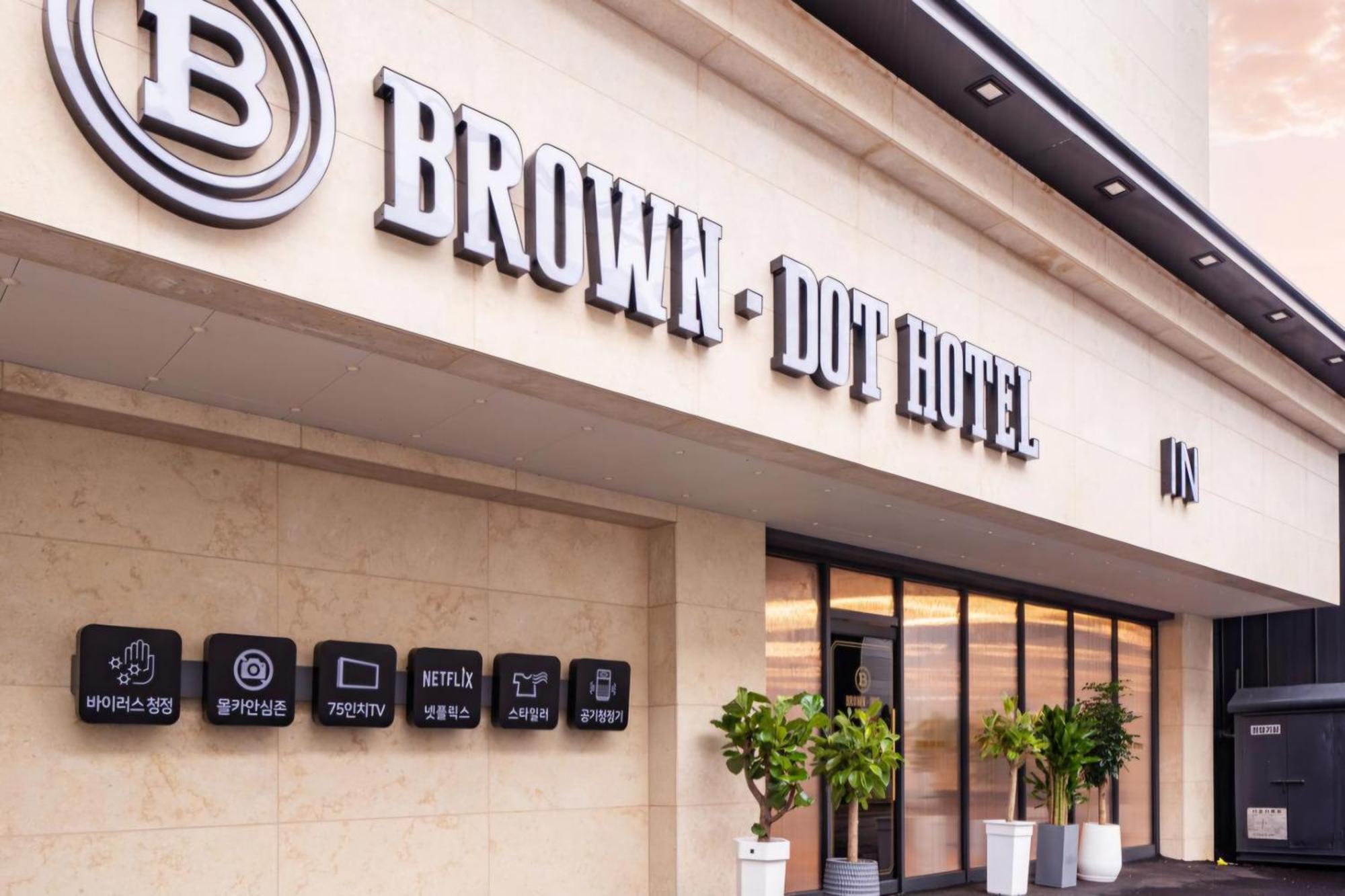 Brown Dot Hotel Sinan Kvangdzsu Kültér fotó